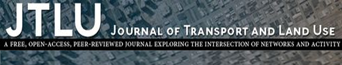 JTLU - Journal of Transport and Land Use