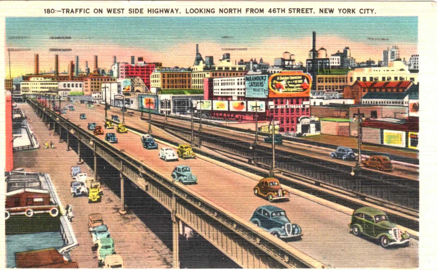 Enlarged view: New York Westside Highway (Copyright NA)