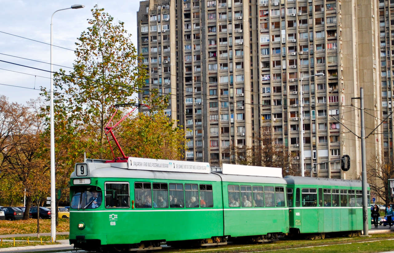 Tram in Belgrade