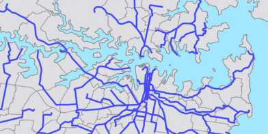 Sydney trams network