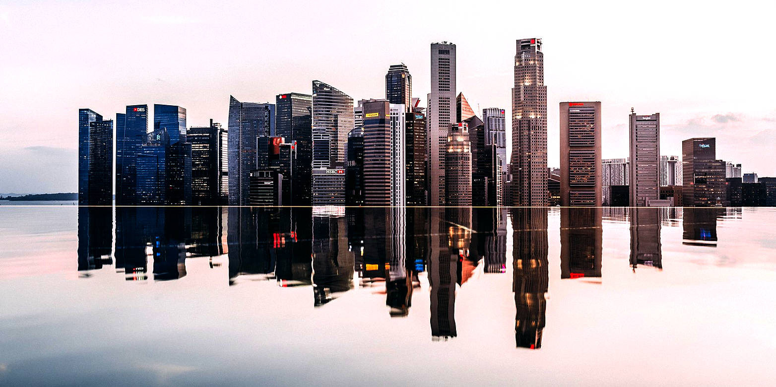 Enlarged view: Singapore Skyline ( CC BY-SA 4.0 / xPhantomhive via Wikimedia Commons)