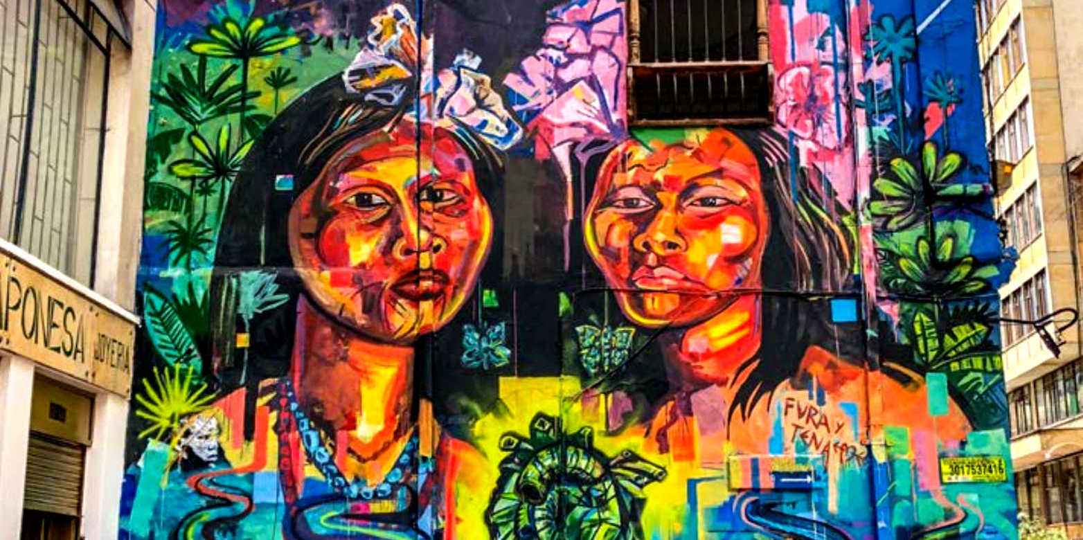Enlarged view: Street art in Bogotá (Source: ISTP)