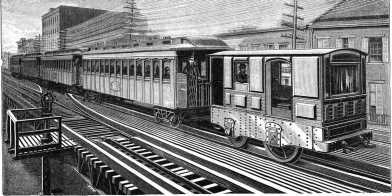Franklin four-car train