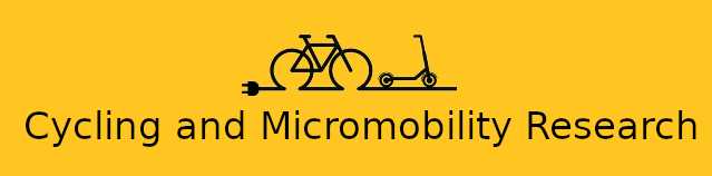 Cycling and Micromobility Research