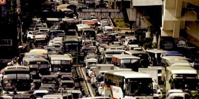 Traffic in Manila