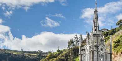 The Las Lajas Sanctuary in the southern Colombian Department of Nariño