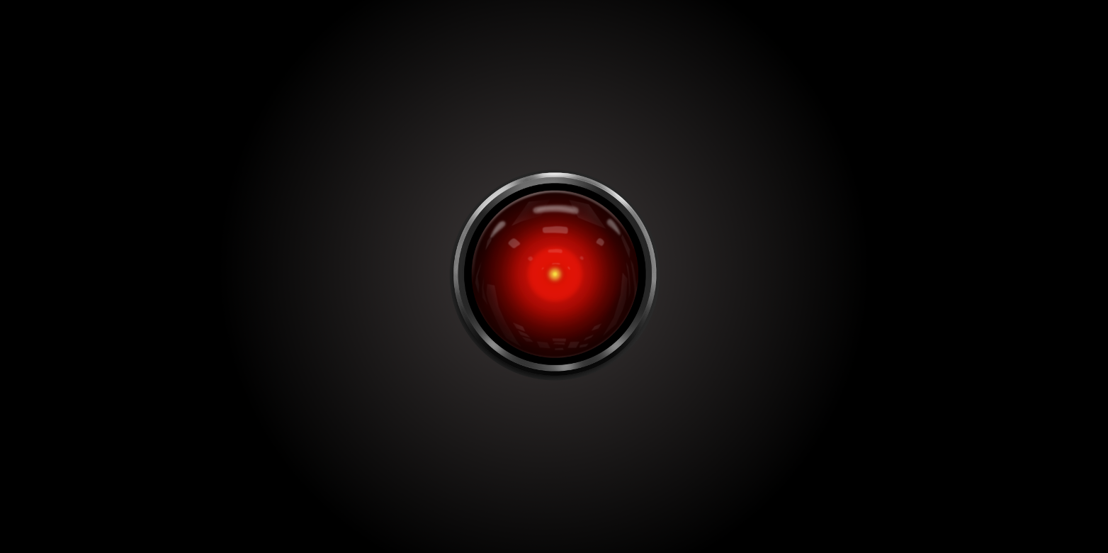 Vergrösserte Ansicht: HAL 9000 ( CC BY-NC-SA 3.0 by The Futures Agency / refined by o-media.org)
