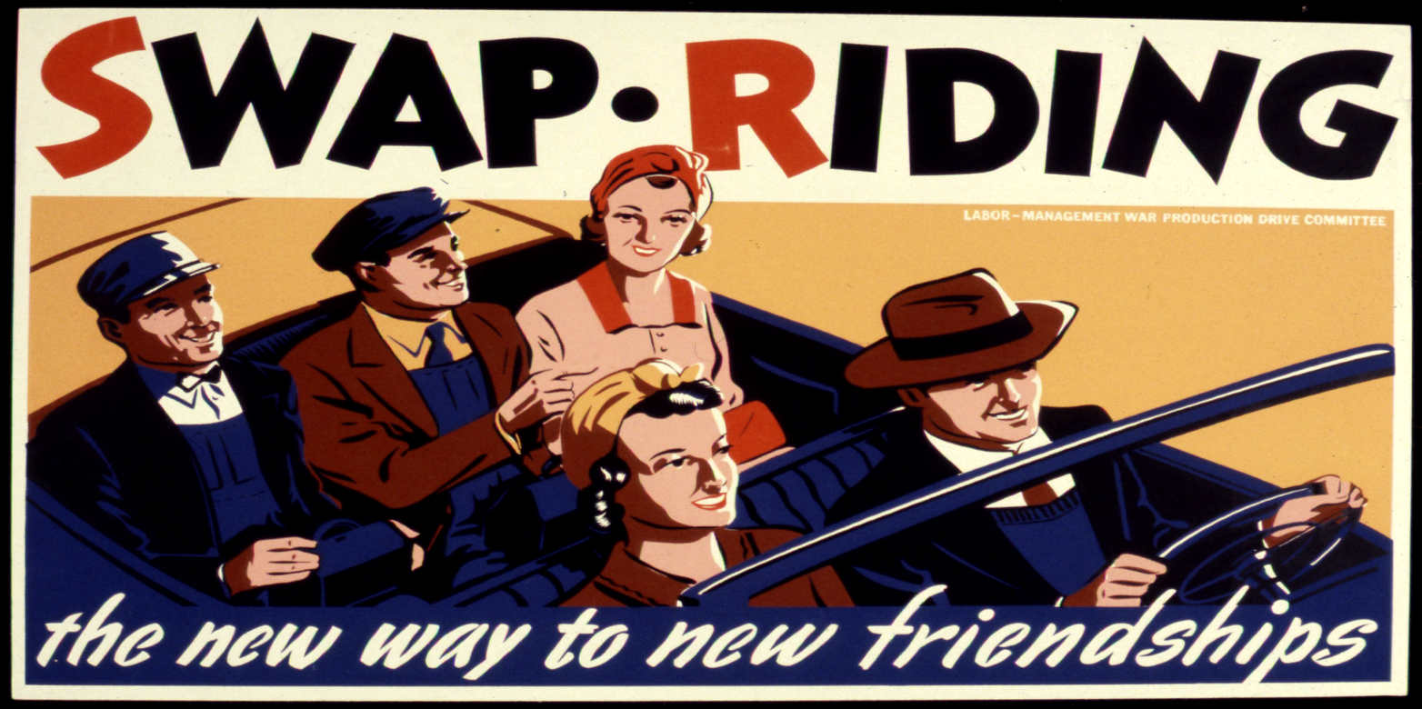 Vergrösserte Ansicht: Carpooling in den Vereinigten Staaten&nbsp; ( CC0 1.0 / Wikimedia Commons)
