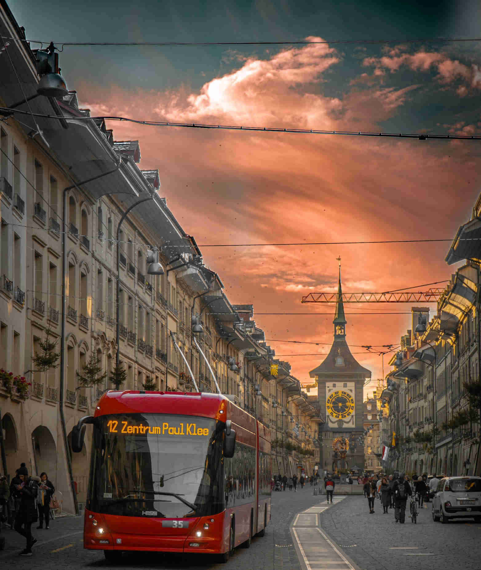 Vergrösserte Ansicht: Trolleybus in Bern ( CC0 1.0 / F. Giacometti via Unsplash )