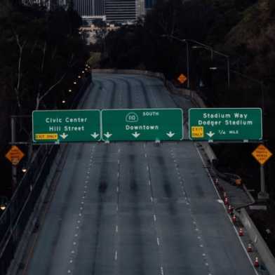 Autobahn in Los Angeles